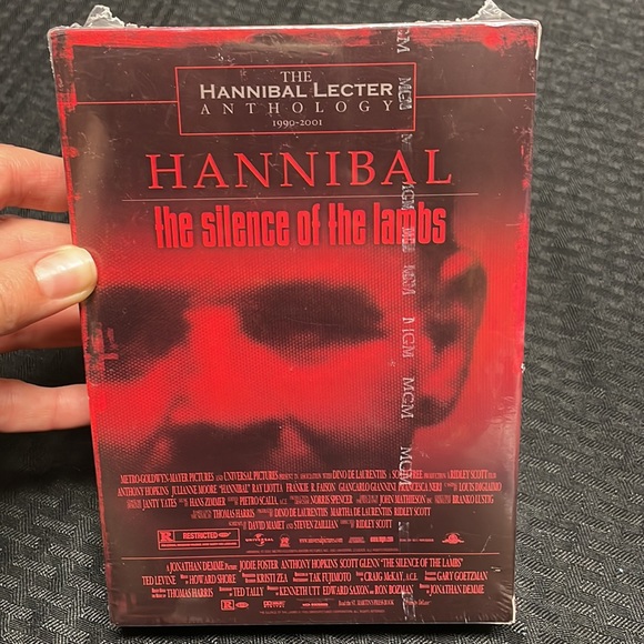 The Hannibal Lecter Anthology 1990-2001 Silence of the Lambs DVD Collection - Picture 3 of 3